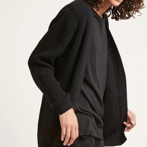 Waffle Knit Cardigan