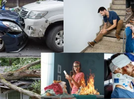 ¿Cómo me ayudan mis seguros en caso de un accidente?