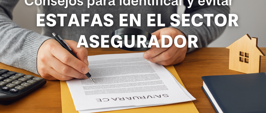 Consejos para identificar y evitar estafas en el sector asegurador